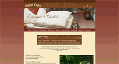 Desktop Screenshot of gasthof-lamm.info